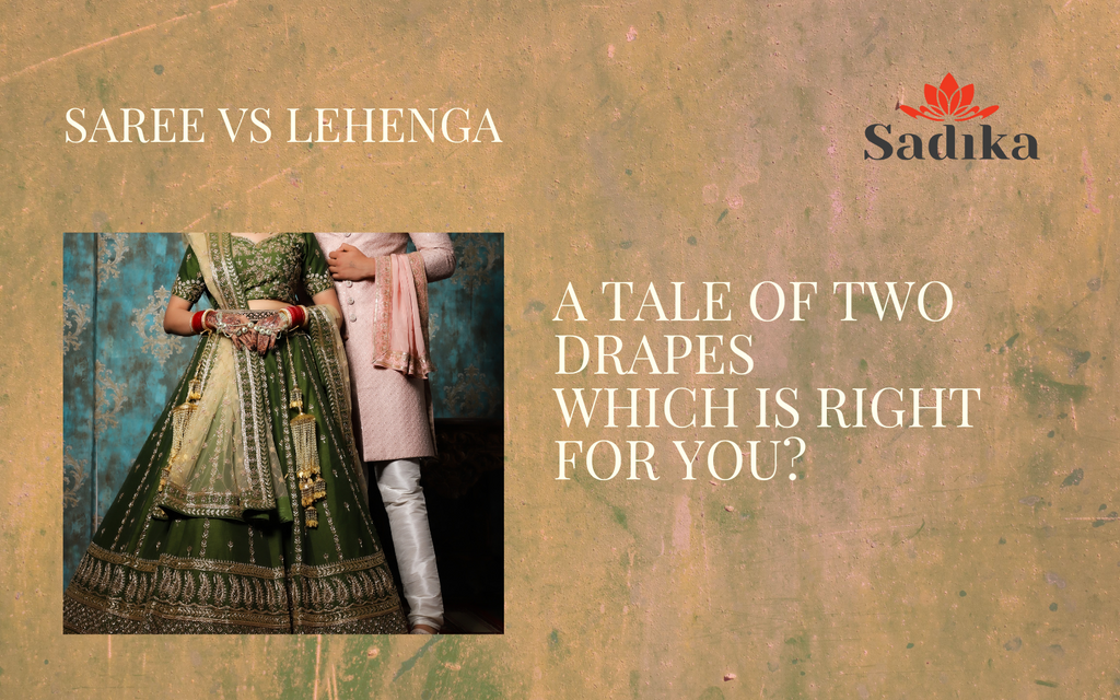 Saree Vs Lehenga: A Tale of Two Drapes