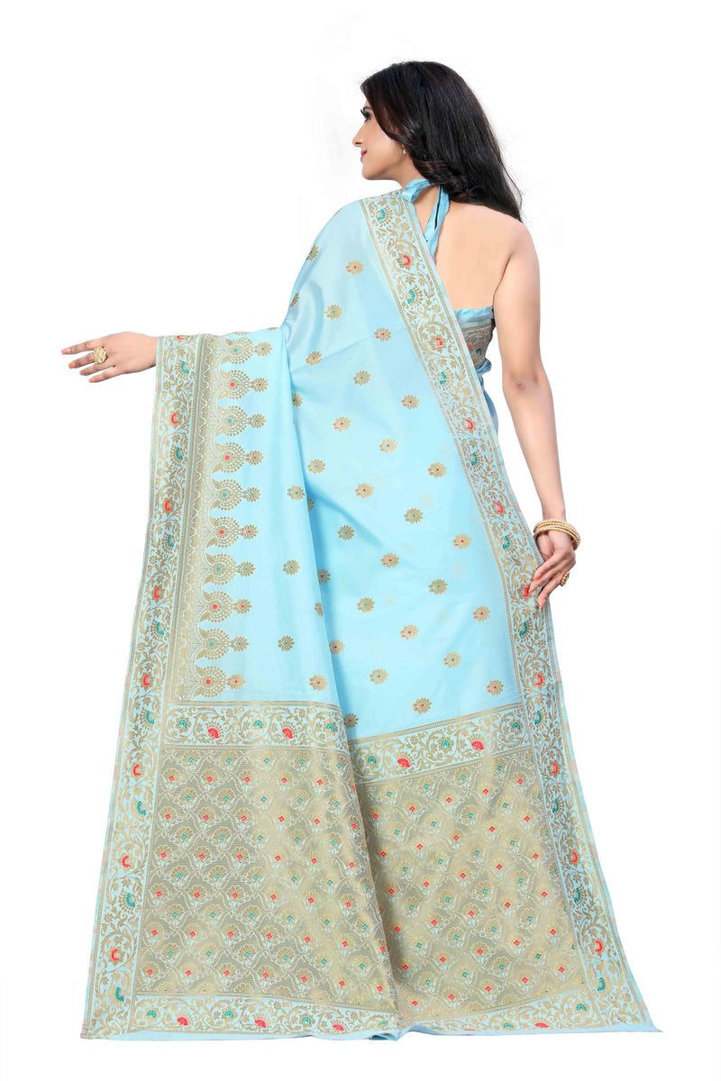 banarasi silk saree for bride