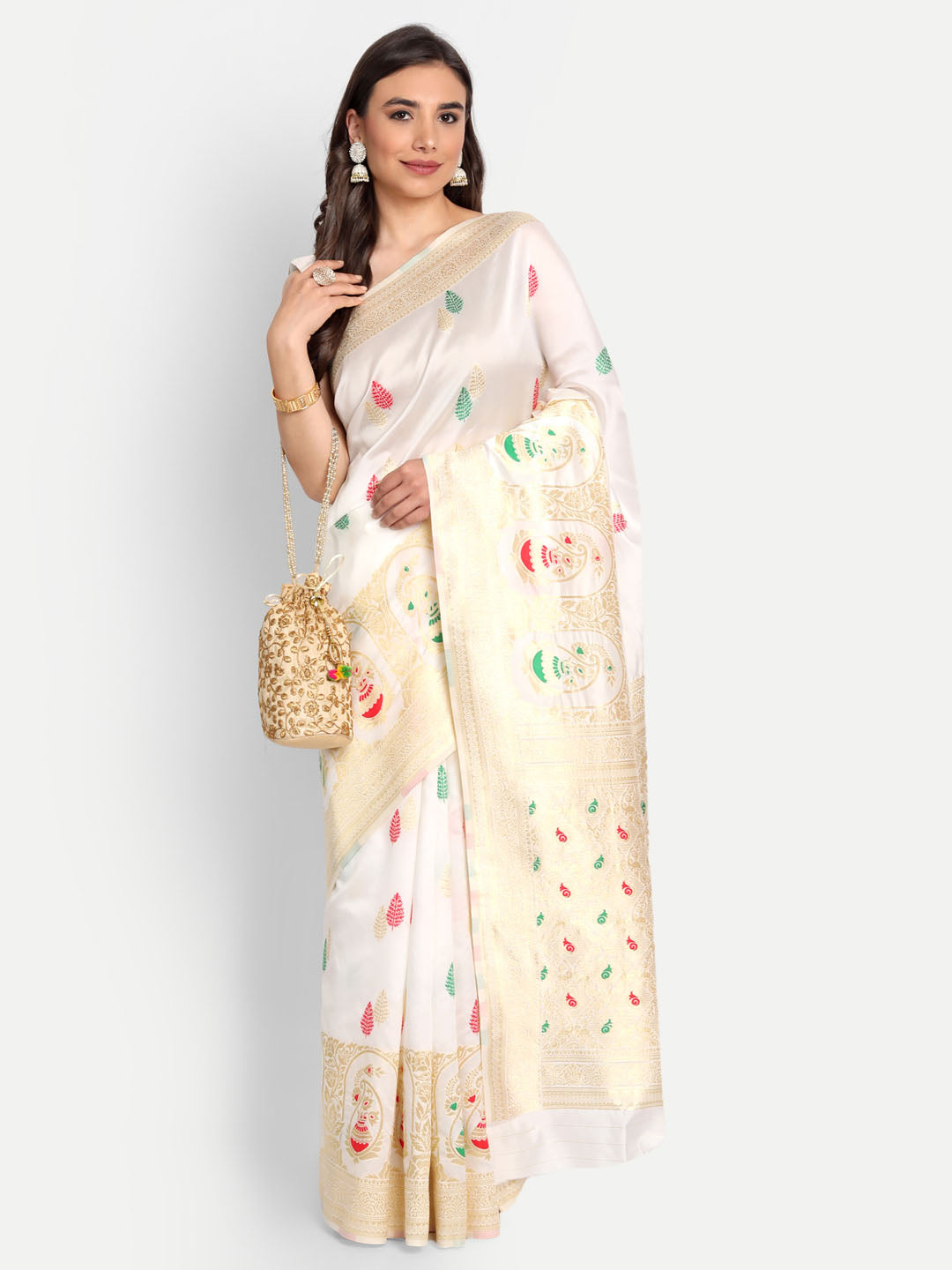 Sanaya Rich Banarasi Silk Saree Collection (Pack Of 3)